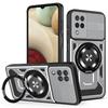 For Samsung A12 Case Galaxy F12 Cover Galaxy A12 F12 M12 Magnetic Shockproof Ring Holder Case Magsafe Wireless Charge Cover