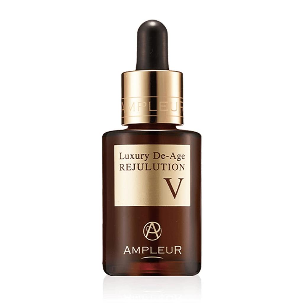 AMPLEUR Luxury De Age Aging Care Serum 32mL Stem In "Rejulution V" Drying/DMAE/Hyaluronic Acid/Ceramide/Plant Cells/GF/Seal