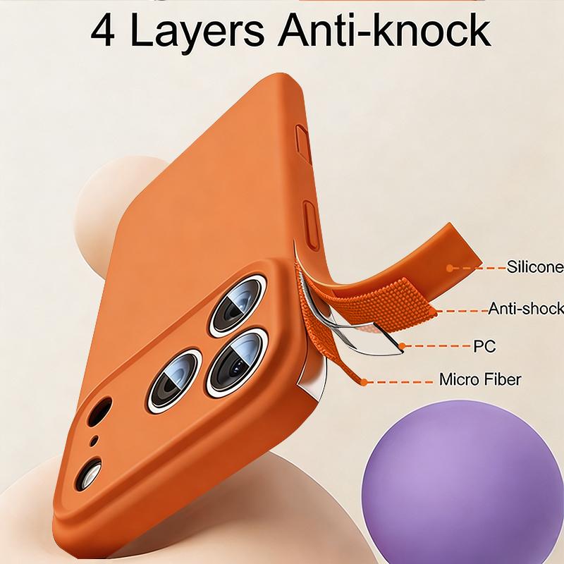 Colorful Skeleton Pattern Case For iPhone 17 Pro Max Magnetic For Magsafe Liquid Silicone Cover For iPhone 16 15 14 13 Pro Max