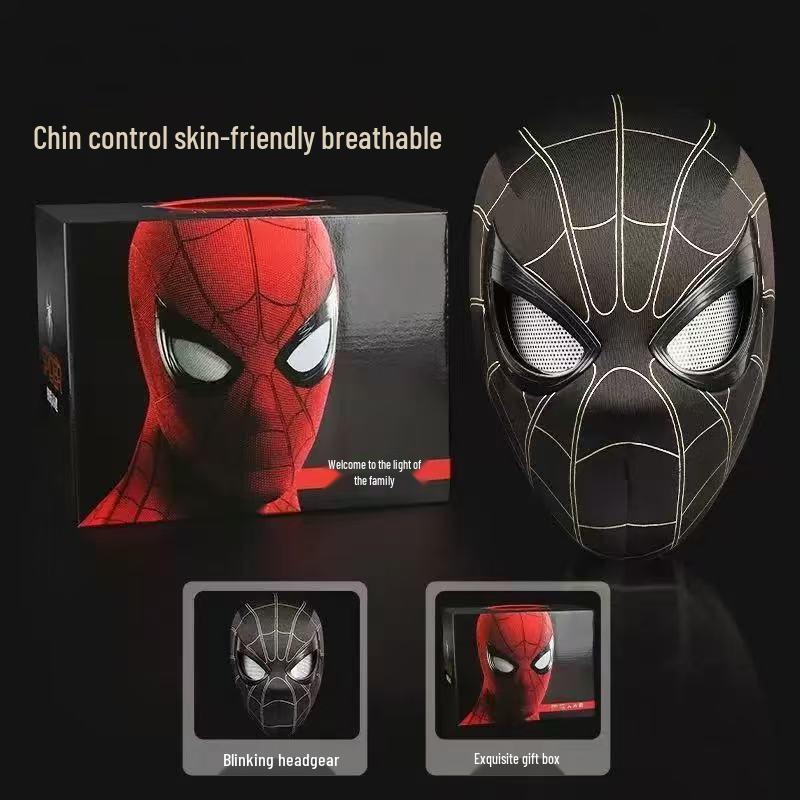 Luminous Blinking Venom Spider-Man Mask for Adults & Kids