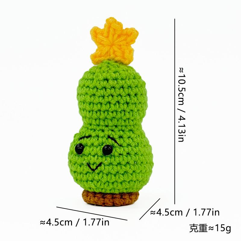 Christmas Tree Car Pendant Color Christmas Tree Woolen Handmade Hook Weaving Gift Creative Pendant Gift Ornament Doll Bag Cloth 1pc