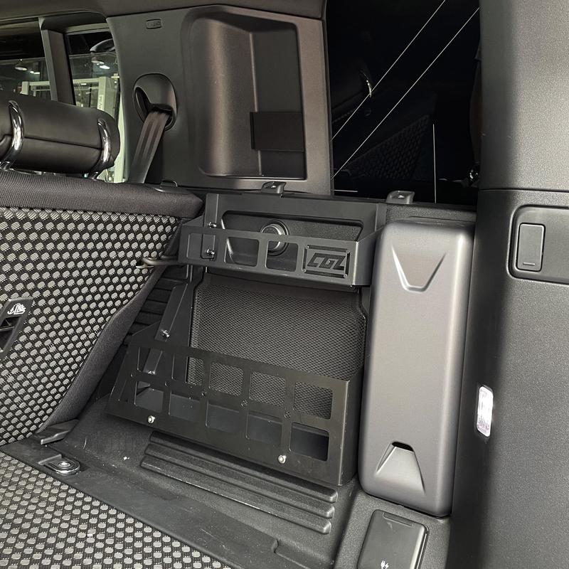 For Land Rover Defender 110 - Side Window Storage Molle Panel Rear Trunk Interior Luggage Carrier Organizer