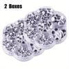 700PCS/Box Multi-dimension DIY Black White Eye Stickers,Handmade Doll Self Adhesive Sticky Eyes, 3D Toy Eye Stickers,DIY Art Cra