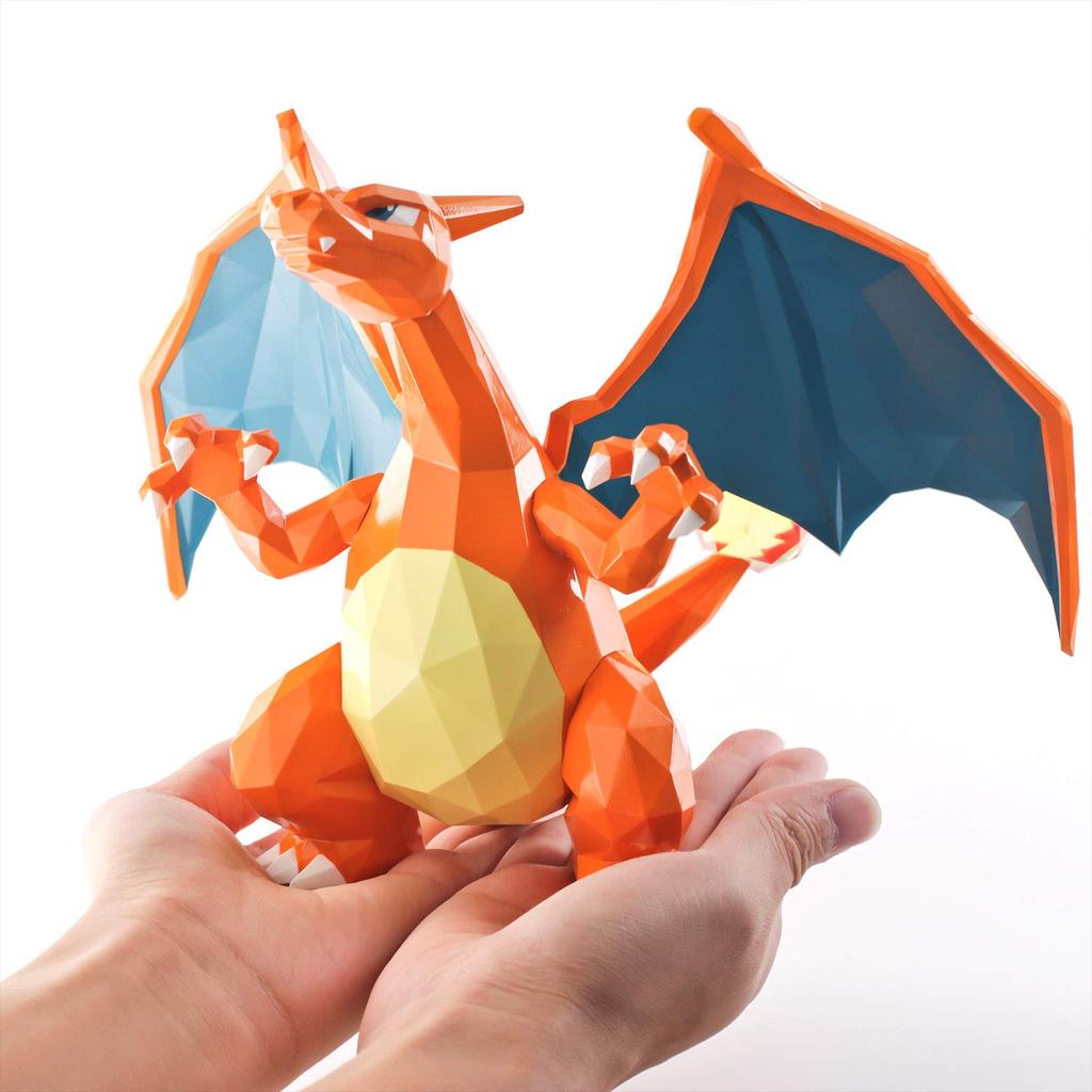 POLYGO Pokemon Charizard ABS Painted Movable Figure Sentinel Non-scale