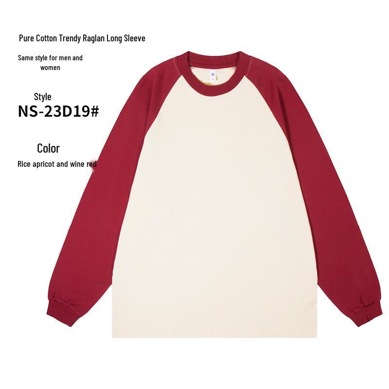 Pure Cotton Long Sleeve Staff Uniform Sweatshirt for School and Catering Services