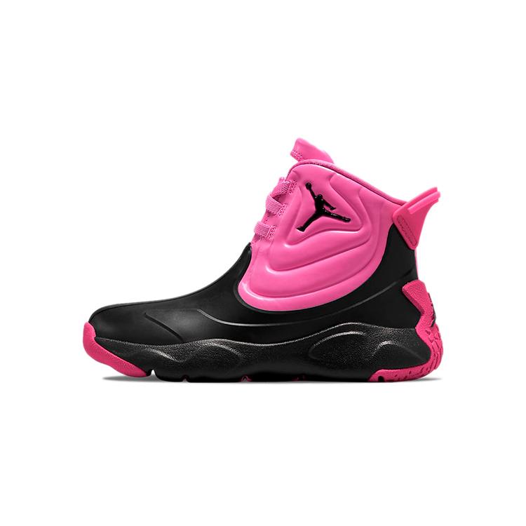 

New Jordan Drip 23 High-Top Kids Outdoor Shoes Black Pink Children Aged 3-7 Years Old CT5798-600 33.5