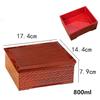 Eel Sushi junte Baihui lunch box sandwich with cover Japanese lunch box snack take out lunch box Sushi food container bento