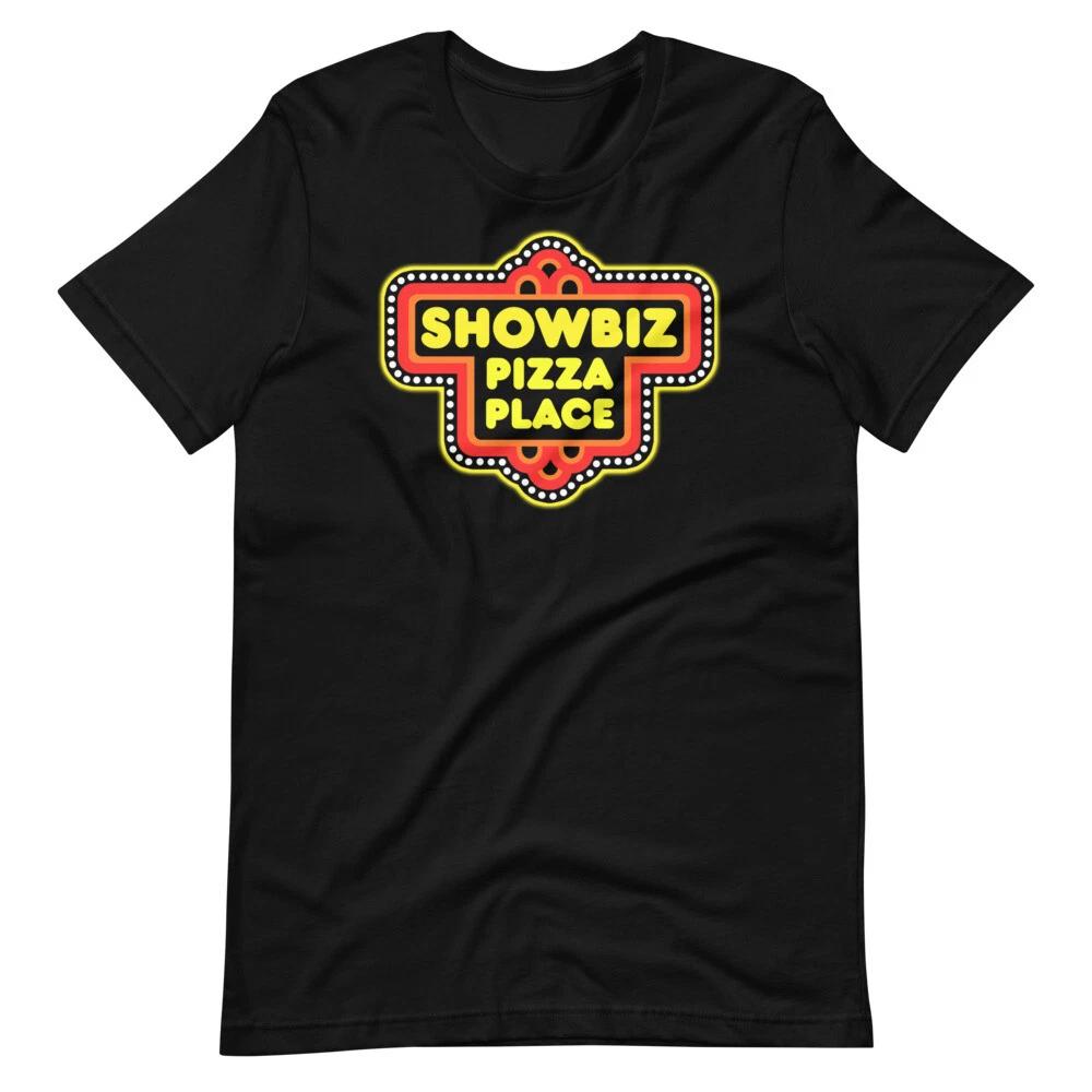 

SHOWBIZ PIZZA PLACE Vintage Style Tee Short-Sleeve Unisex T-Shirt 2XL