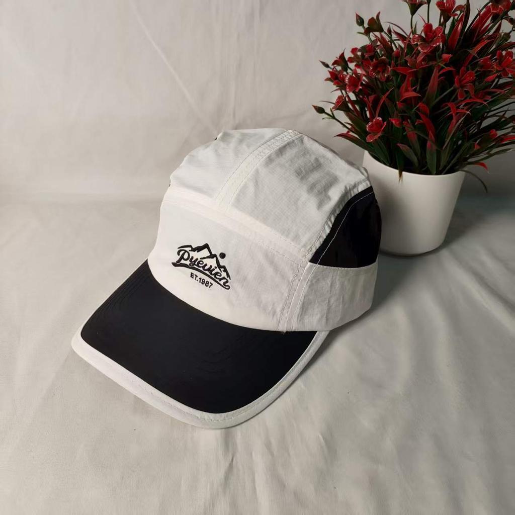 Spring and Summer New Letter Quick-drying Light and Thin Color Matching Baseball Cap for Men and Women Couples Fashionable Versatile Mountain Cap