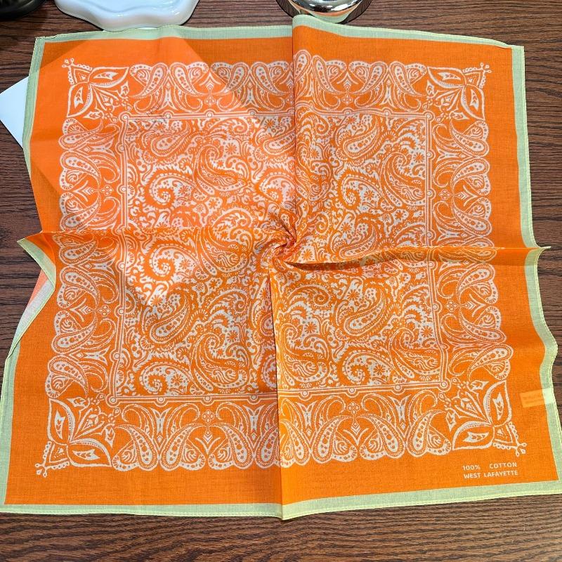 Spring and Autumn pure cotton 55cm small square scarf women's literary silk scarf versatile decorative scarf thin headscarf headband scarf