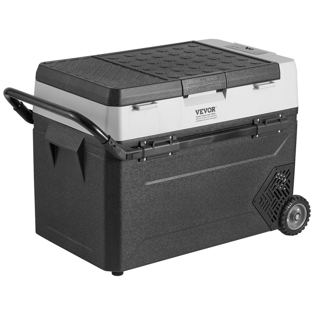 VEVOR Portable Car Refrigerator, 12 Volt Car Refrigerator Fridge, 60 L / 63.4 QT Single Zone Portable Freezer