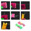 Multifunctional Needle Threader Assorted Random Color Ideal for Effortlessly Sewing Crafting and Projects