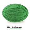 Handmade DIY Rainbow Adient Yarn Scarf  Tail Line Finger Knitting Cozy  Nest  Cuion Thi Ice Strip Yarn