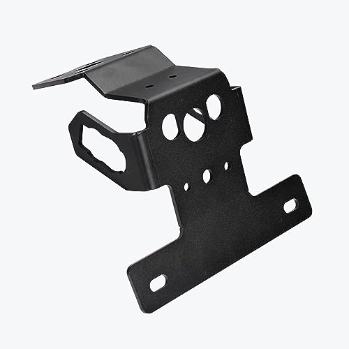 

LEDISHUN Black Fender Eliminator Kit with License Plate Holder for Kawasaki ZX-25R (2020-2023), ZX-4R, and ZX-4RR (2024-present) - Part Number: 8BL-ZX