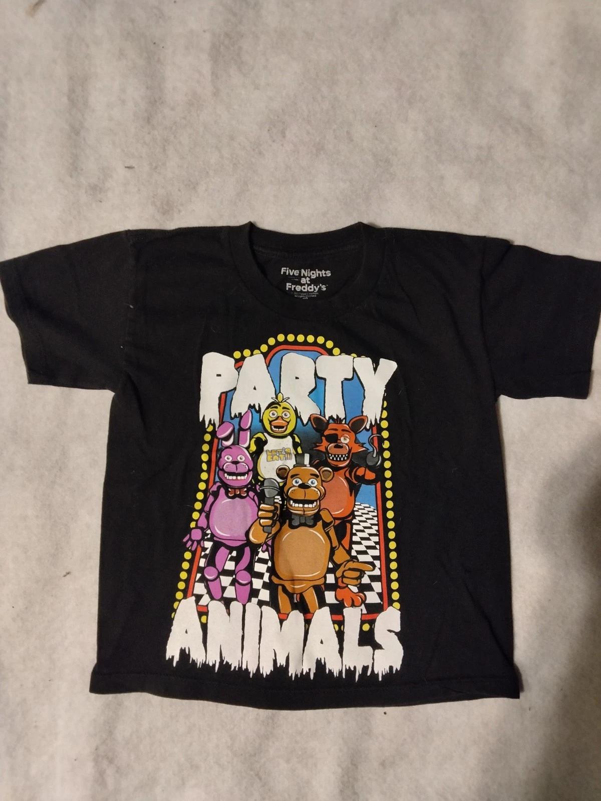 Five Nights at Freddy s Party Animals Kid’s T-Shirt XS 100