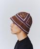 [Extra Large] Hat CROCHET BELL HAT Men's BROWN