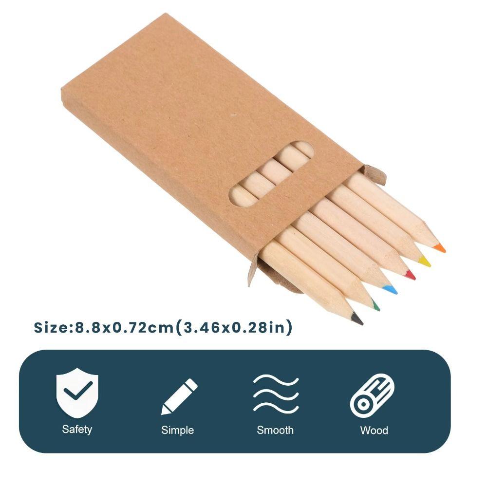 Mini Colored Pencil Writing Sketching Coloring Drawing Pencil New Color Pencil  Students