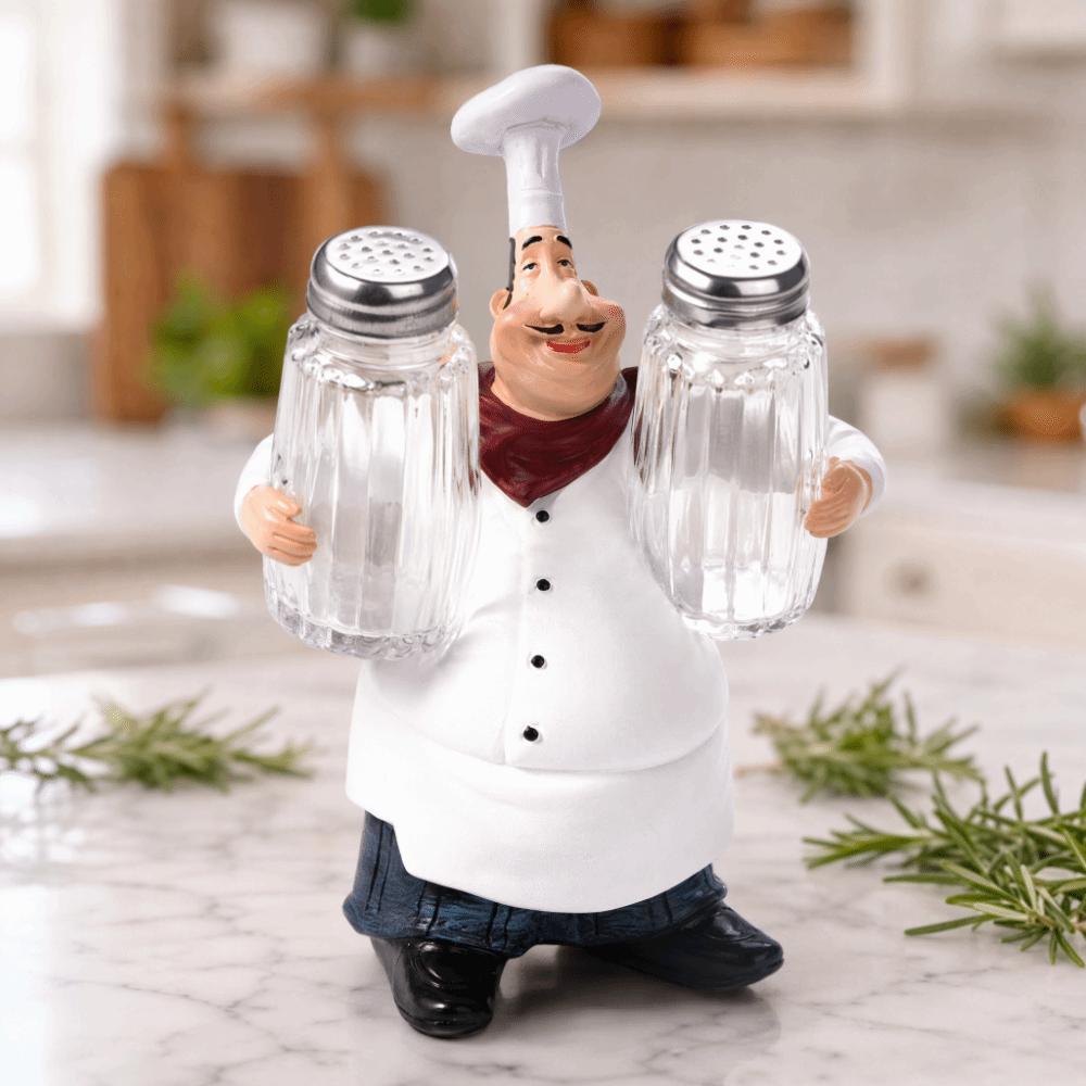 Handwerksfigur Kochstatue Kochstatue im Vintage-Stil Dekoration Kochfigur Restaurantdekoration