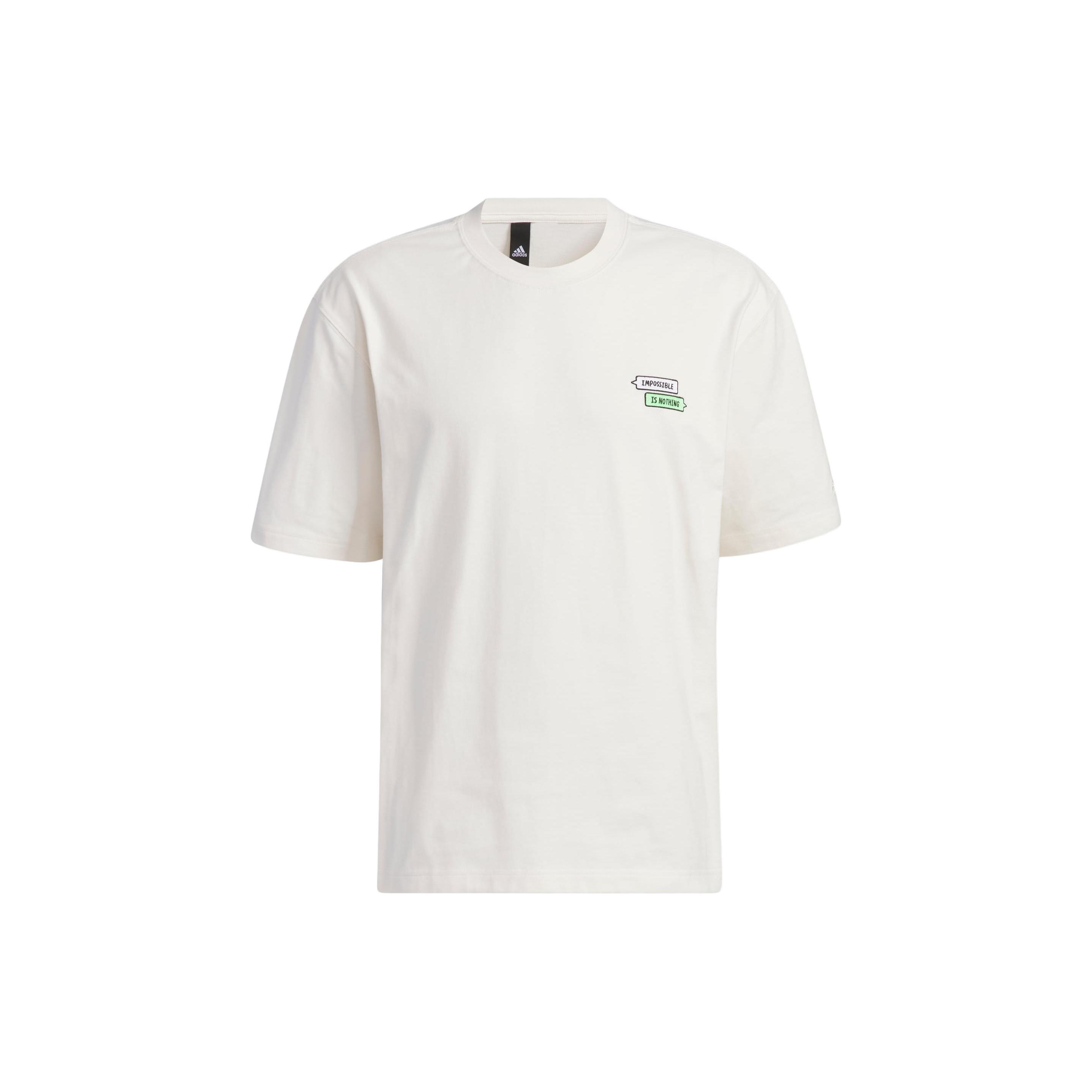 Футболка Adidas x SEEBIN SS23 Мужская Розовый Белый IA8177 XXL