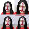 Halloween Horror Props Ghost House Escape Room Npc Latex Mask For Adults