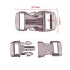 quality 3/8" 10mm Curved Dog Collar Strap Webbing Outdoor Tool Camp Bag Parts Side Release Buckle
