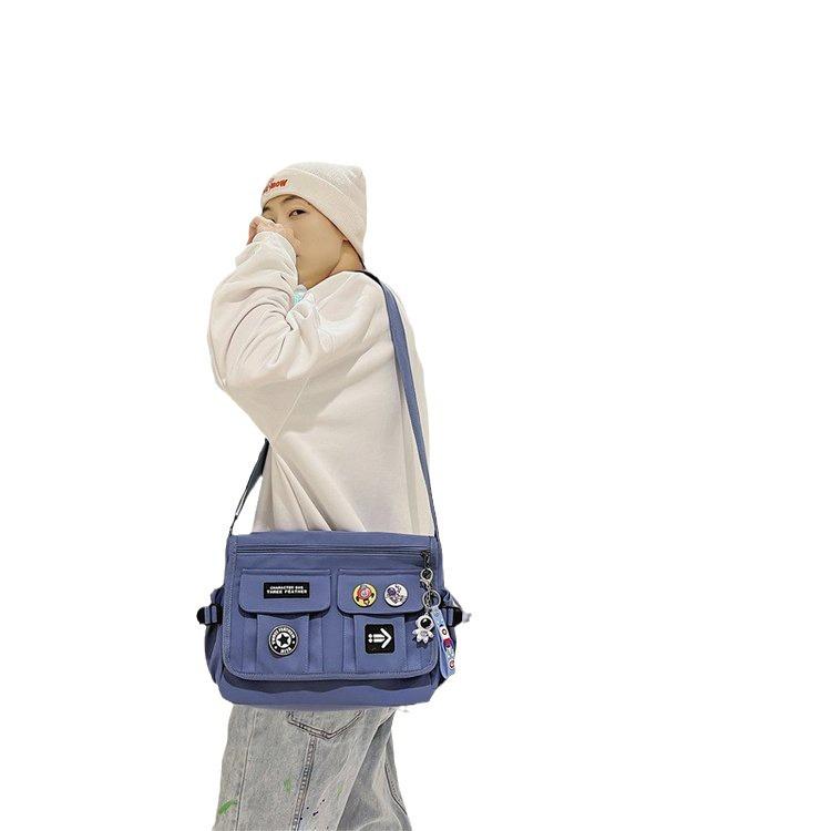 2026 Spring Multi-Functional Unisex Shoulder Bag: Large Capacity, Crossbody & Briefcase Style
