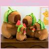 Hat Capybara Watermelon Plush Toys Soft Doll Room Decoration Children Gifts