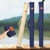 .[SH]1Pc Folding Portable Fishing Rod Large-Capacity Bag Fishing Umbrella Bag Thickening Canvas Rod Bag Fishing Gear Accessories