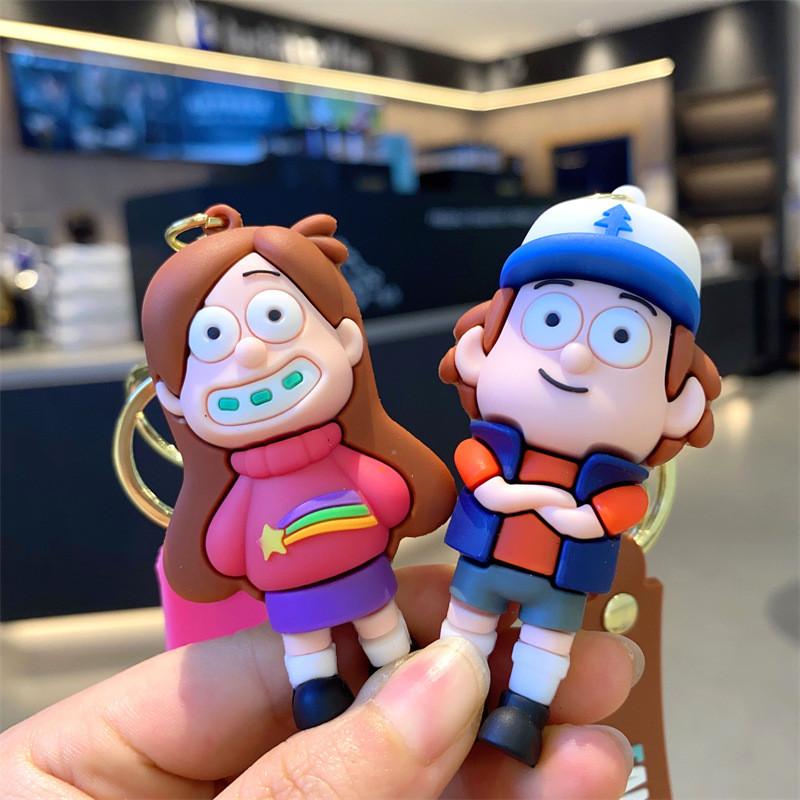 Gravity Falls Mabel Pines Backpack Keychain Cartoon Car Pendant Ornaments Gift