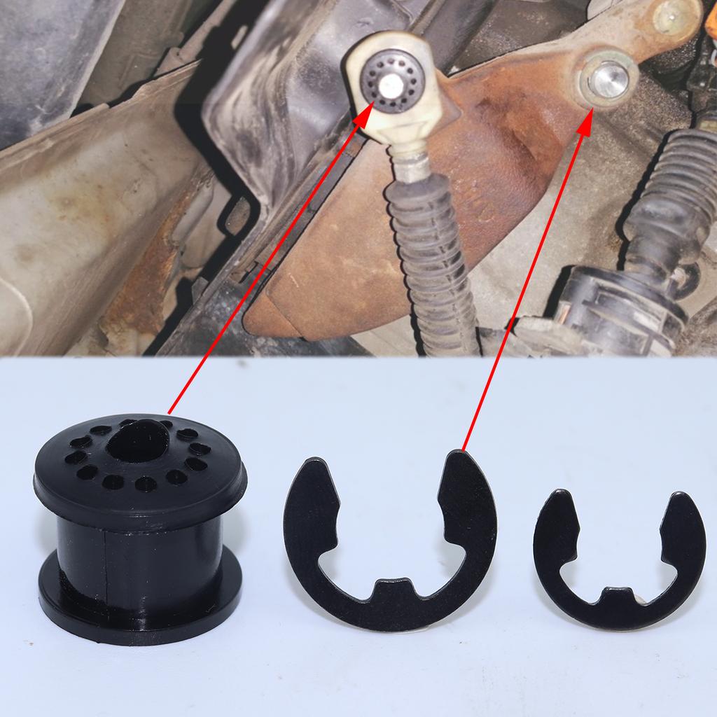 For Ford Fiesta Focus Fusion C-Max 2003 2005 2007 2009 2010 Manual Shifter Cable Bushing Gear Shift Selector Linkage Lever End Pivot Sleeve Clip