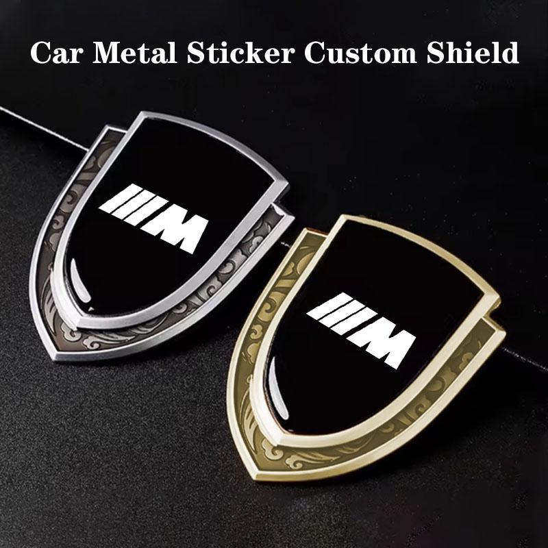 3D Badge Sticker Car Fender logo Rear Trunk Sticker For BMW M Power X1 e84 X3 f25 X5 e53 x6 e71 ix3 i3 320i 330d M4 1 3 5 Series mkhr65