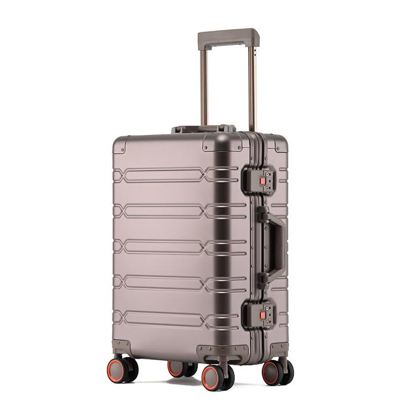 Aluminum-Magnesium Alloy Travel Suitcase