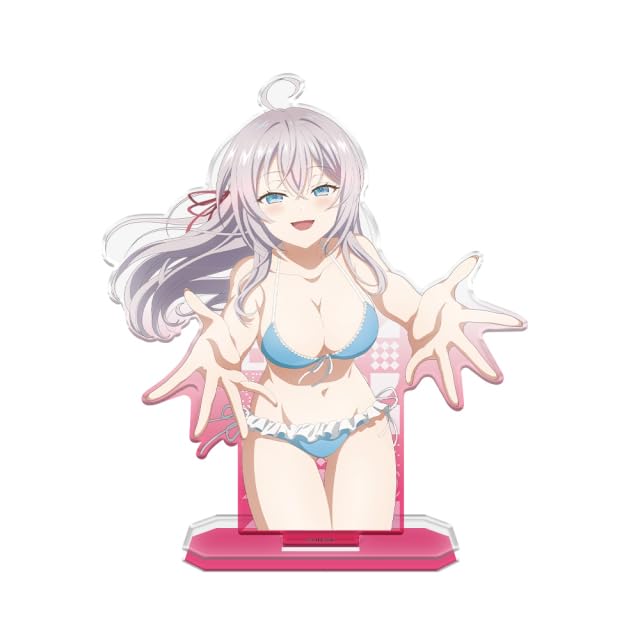The Girl Next Door Who Sometimes Whispers In Acrylic Character Stand Arya Swimsuit Arya-san, Russian, Ver.2
