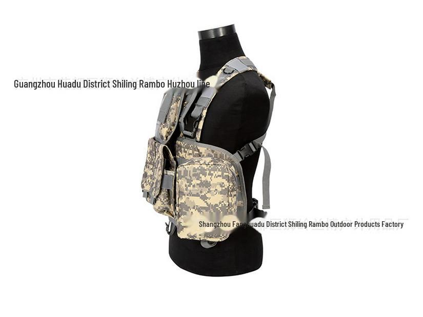 Multi-Color Tactical RRV Field Vest with MOLLE System