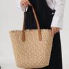 Summer Straw Woven Bag New Large-capacity Hand-woven Bag Straw Bag Tote Bag Women's Vacation Beach Shoulder Bag
