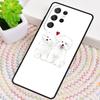 Bichon Frisé Hund Welpe Handyhülle für Samsung Galaxy note 10 pro S26 Ultra S23 S24 FE S25 S21 S22 PLUS stoßfeste Hülle