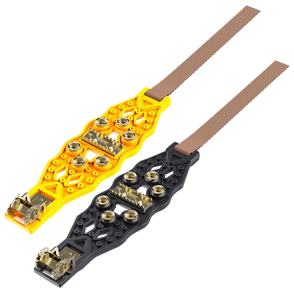 TPU Car Tire Snow Chains Set Adjustable Anti-Slip Ice Breaker Chains For Cars Light Trucks & SUVs Durable Winter Tire