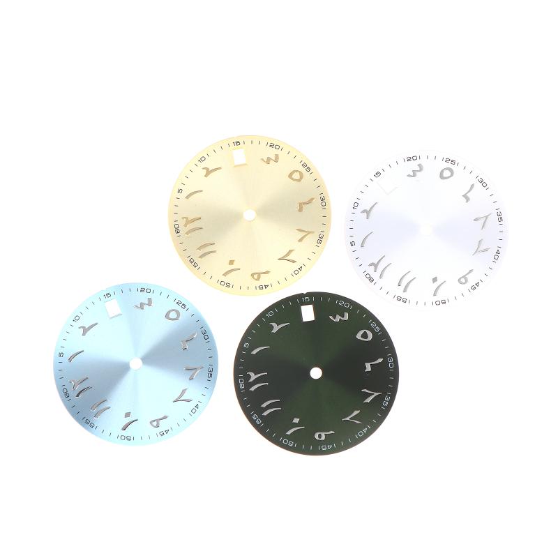 Nh35 Dial 28.5Mm Arabic Numeral Dial Suitable For Nh35 Nh36 Movements Watch Accessories Repair Tool