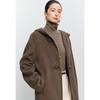 Eifini Women's Mid-Length Hooded Wool Coat
