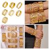 18k Gold-Plated Geometric Mesh Buckle Bracelet - Chic European & American Designer Fashion