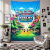 Wall TapestryRoblox Art Hanging Cloth Decorative Background Cover for Room Decoration