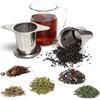 Selinear Tea Strainer, Stainless Steel, Durable, Deep, Ultra-Fine Mesh, Easy To Clean, Dishwasher Safe, for Coffee and Tea, Includes Dual Handles and