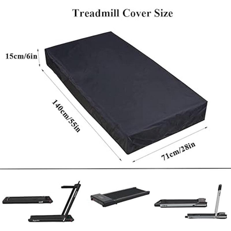Undercounter Treadmill Cover, Designed To Fit Most Models, Made of Durable Black Oxford Cloth, Treadmill Accessory (Cover Only)