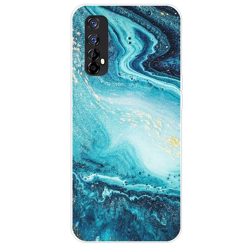 

Чохол для Realme 7 для OPPO Realme 7 Pro Обкладинка протиударна м’яка силіконова задня частина TPU для Realme7 7Pro Бампер Coque Capa Funda Realme 7