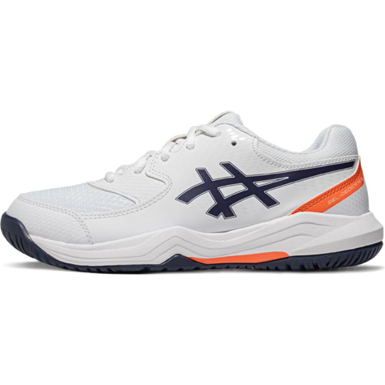 Asics Gel Dedicate 8 GS White Indigo Fog Kids Sneakers 1044A077-104