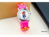 3D Silicone Cartoon Quartz Watch for Kids