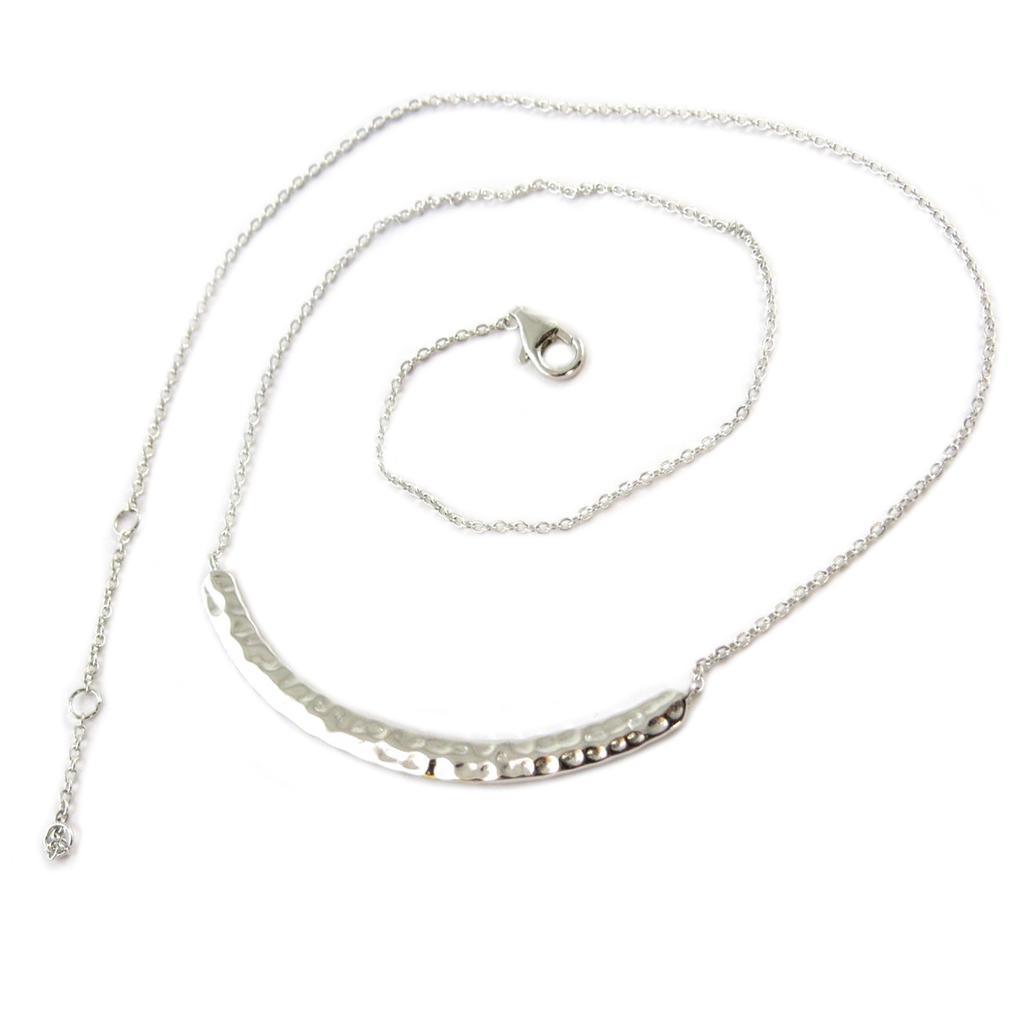 Les Trésors De Lily [Q1077] - Naszyjnik srebrny 'Kleopatra' srebro (rodowane) - 48x12 mm