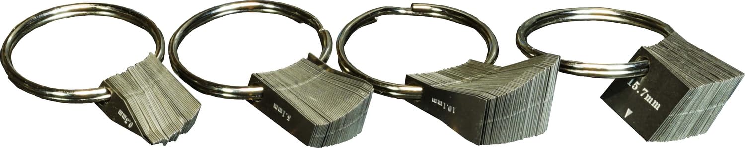 

Набор шаблонов для измерения ширины модели в иенах Инструмент для хобби YANPE35162 0,3-20,0 мм