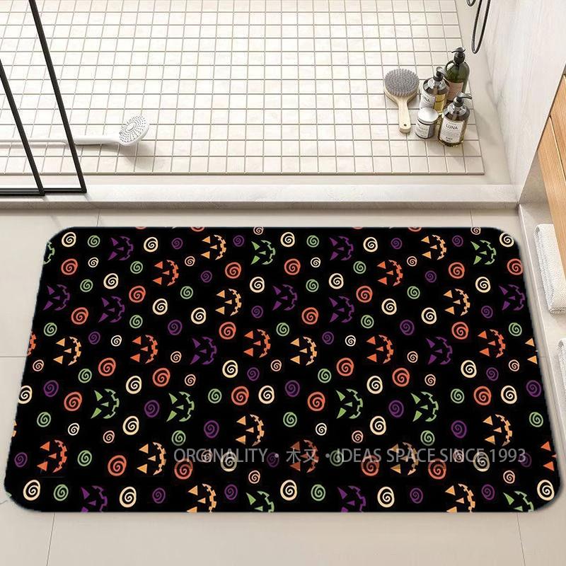 Spooky Retro Style Mat Living Room Decoration Home Sofa Non-Slip Carpet Study Bedroom Tatami Children'S Soft Floor Mat