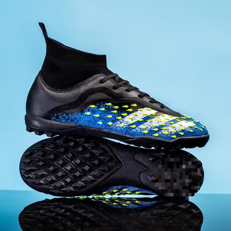 Training Long Nails Shattered Female Nails Student Lawn Competition Adult 23 High Top Football Shoes Men'S Shoes